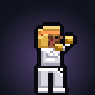 Ghost Blade, a fighter in a gi with a bandana